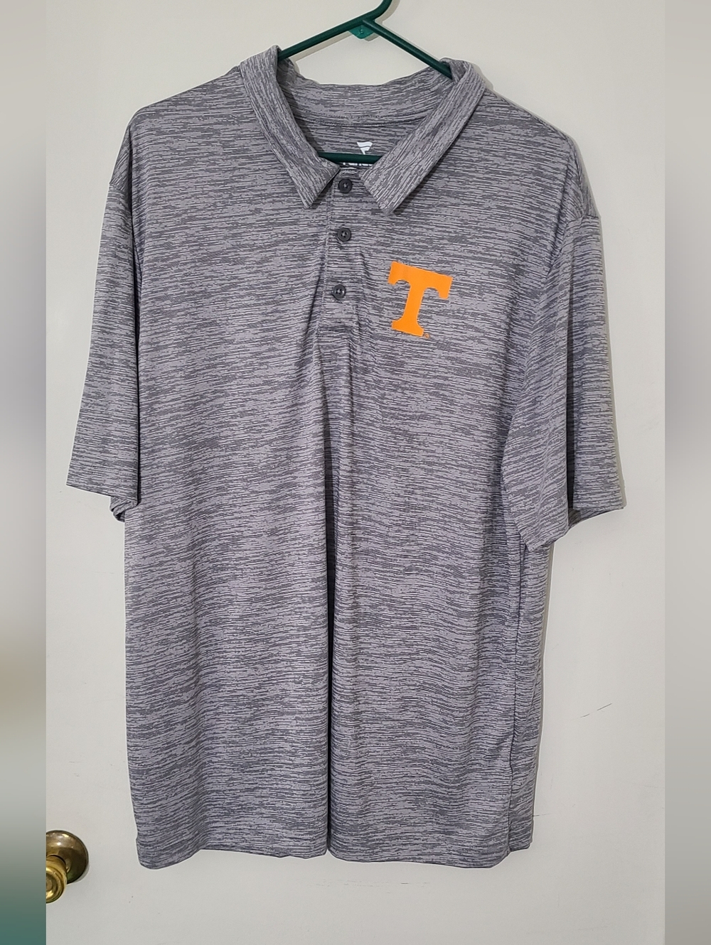 University of Tennessee Fanatics Heather Gray Polo XL